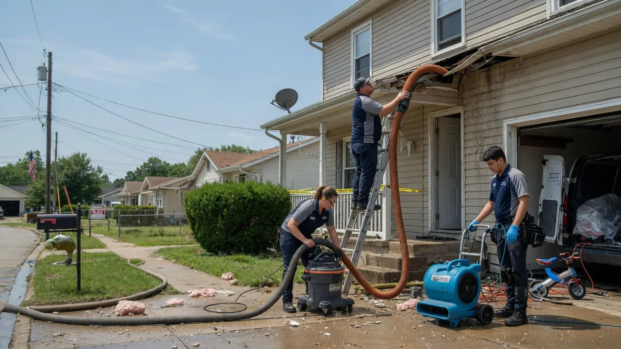Water Damage Restoration in Washburn, ND near me